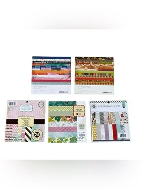 Paper Pad (Bundle of 5) 6"x6" Pads